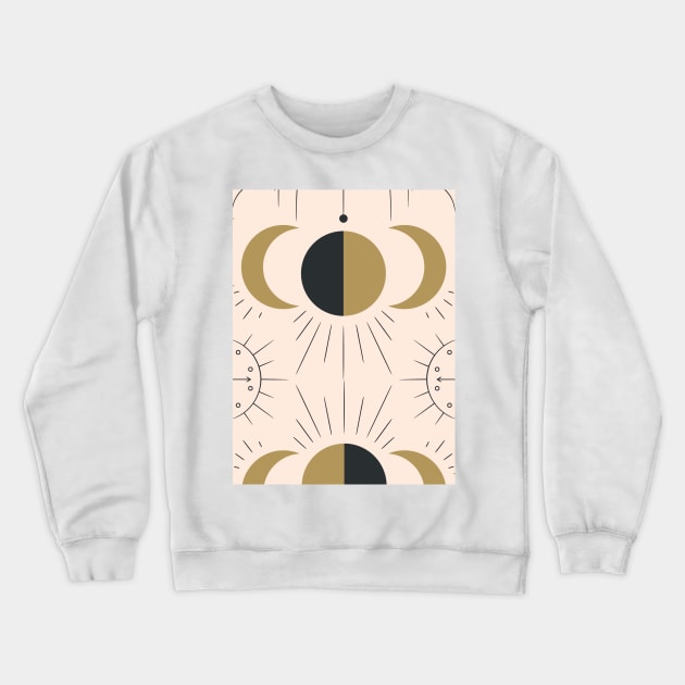 Abstract boho pattern Crewneck Sweatshirt by Word and Saying